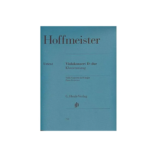 Henle Verlag Hoffmeister Violakonzert