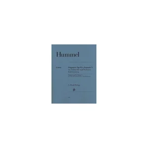 Henle Verlag Hummel Potpourri op.95 Cello