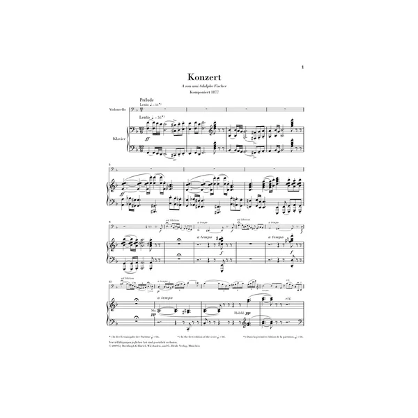 Henle Verlag Lalo Violoncellokonzert