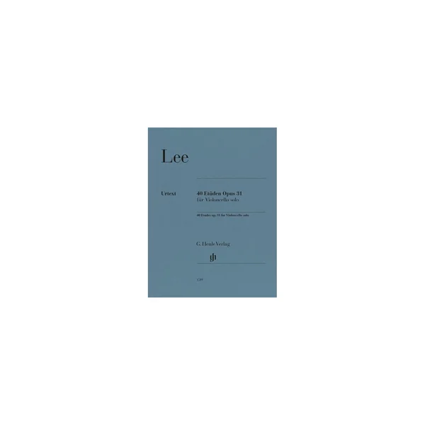 Henle Verlag Lee 40 Etüden op. 31