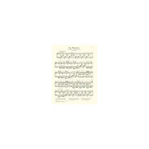Henle Verlag Liszt Das Wandern Piano