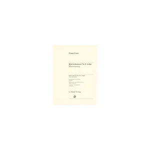 Henle Verlag Liszt Klavierkonzert Nr. 2