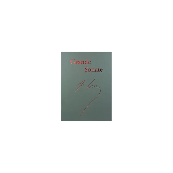 Henle Verlag Liszt Klaviersonate Faksimile