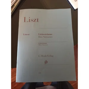 Henle Verlag Liszt Liebesträume Notturnos