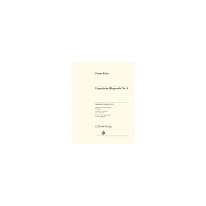 Henle Verlag Liszt Ungarische Rhapsodie 1