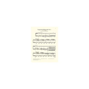 Henle Verlag Liszt Ungarische Rhapsodie 1