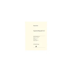 Henle Verlag Liszt Ungarische Rhapsodie 2