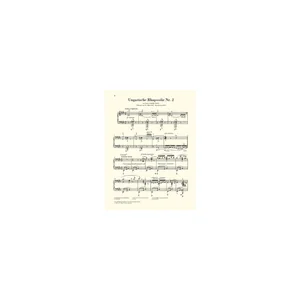 Henle Verlag Liszt Ungarische Rhapsodie 2