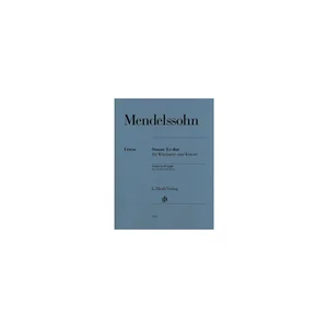 Henle Verlag Mendelssohn Klarinettensonate