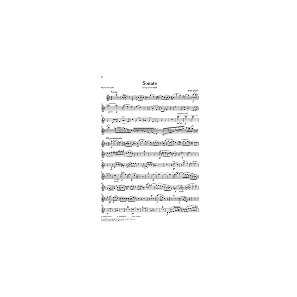 Henle Verlag Mendelssohn Klarinettensonate