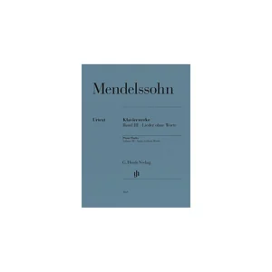 Henle Verlag Mendelssohn Lieder ohne Worte