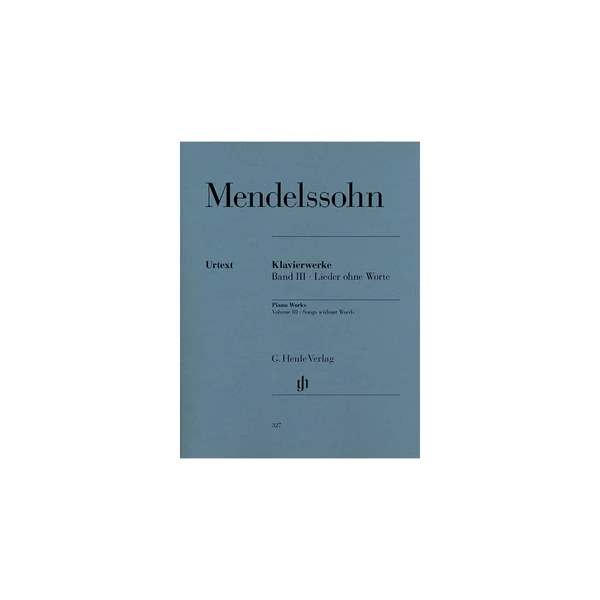 Henle Verlag Mendelssohn Lieder ohne Worte