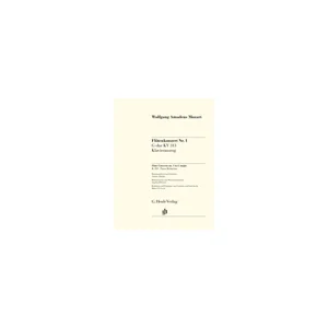 Henle Verlag Mozart Flötenkonzert Nr. 1