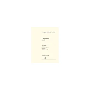 Henle Verlag Mozart Klaviersonaten 1