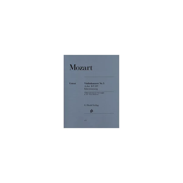 Henle Verlag Mozart Violinkonzert Nr. 5