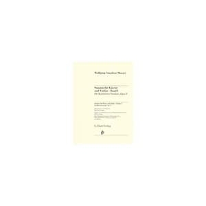 Henle Verlag Mozart Violinsonaten 1