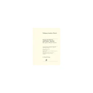 Henle Verlag Mozart Violinsonaten 3