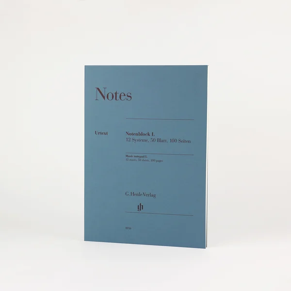 Henle Verlag Notenblock
