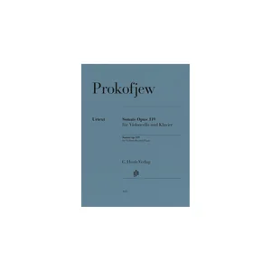 Henle Verlag Prokofjew Cellosonate op. 119