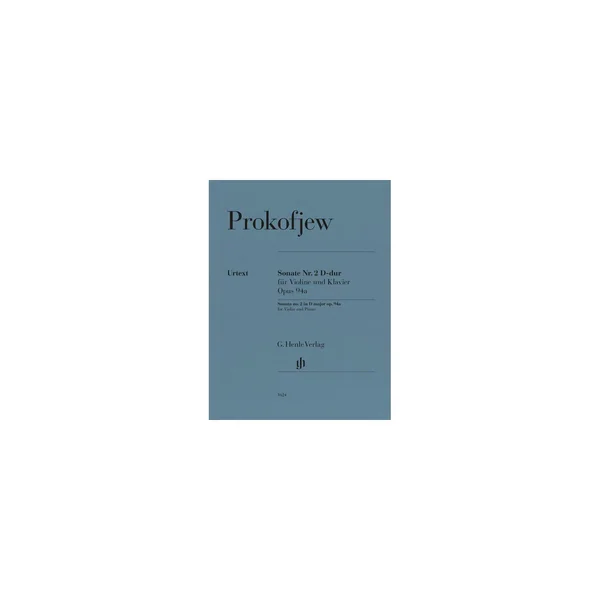 Henle Verlag Prokofjew Sonate Nr. 2