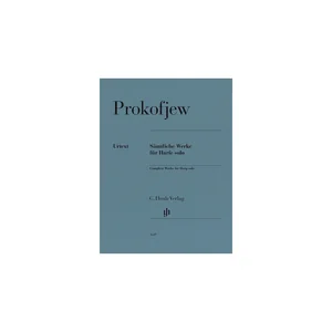 Henle Verlag Prokofjew Werke for Harfe