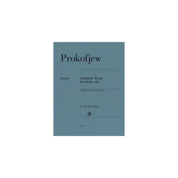 Henle Verlag Prokofjew Werke for Harfe