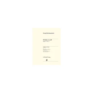 Henle Verlag Rachmaninow Prélude op.3 Nr.2