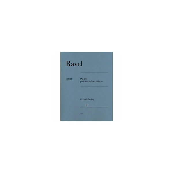 Henle Verlag Ravel Pavane Piano