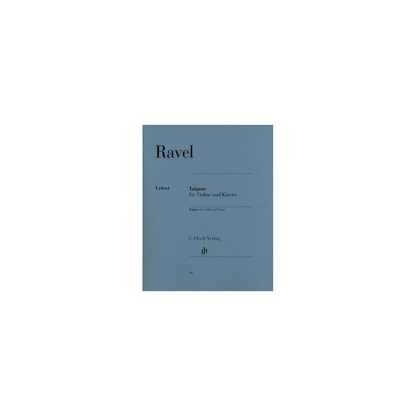 Henle Verlag Ravel Tzigane