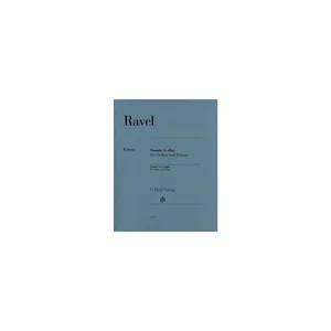 Henle Verlag Ravel Violinsonate