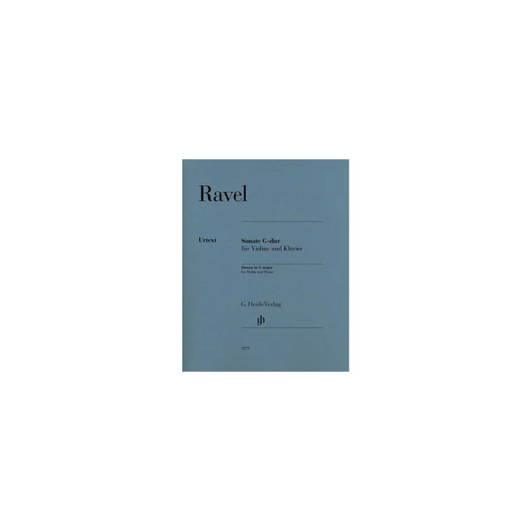 Henle Verlag Ravel Violinsonate