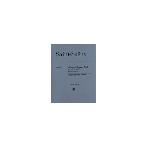 Henle Verlag Saint-Saëns Cellokonzert Nr.1