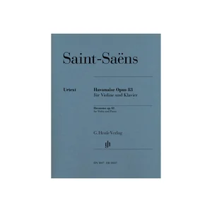 Henle Verlag Saint-Saëns Havanaise op. 83