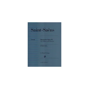 Henle Verlag Saint-Saëns Havanaise op. 83