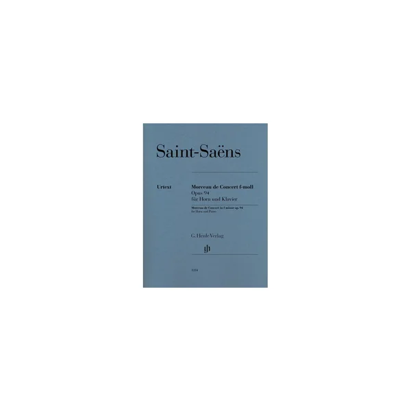 Henle Verlag Saint-Saëns Morceau Concert