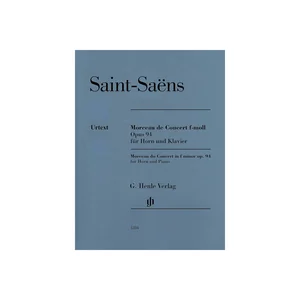 Henle Verlag Saint-Saëns Morceau Concert