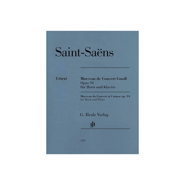 Henle Verlag Saint-Saëns Morceau Concert