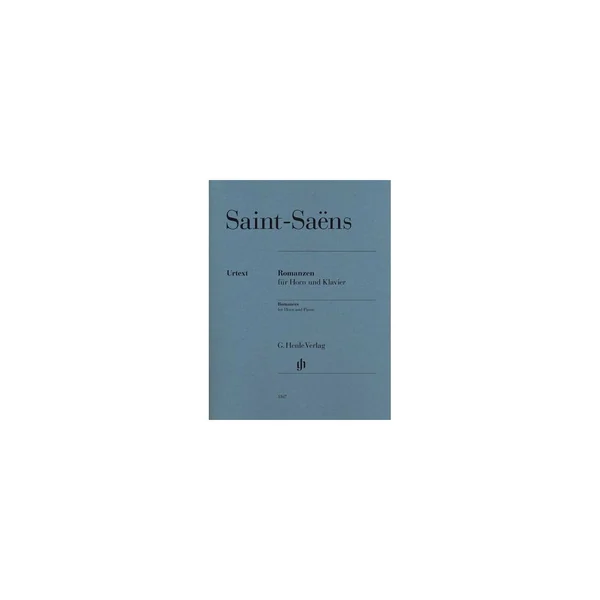 Henle Verlag Saint-Saëns Romanzen Horn