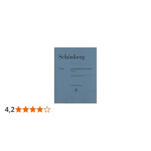 Henle Verlag Schönberg Kleine Klavierstücke