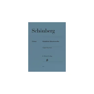 Henle Verlag Schönberg Sämtliche Klavier