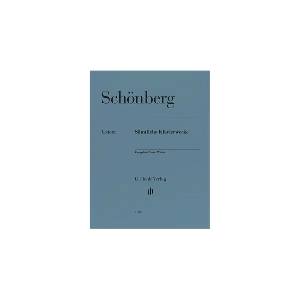 Henle Verlag Schönberg Sämtliche Klavier