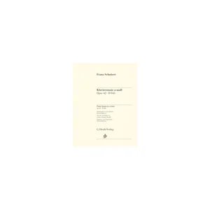 Henle Verlag Schubert Klaviersonate op.42