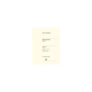 Henle Verlag Schubert Klaviersonaten 1