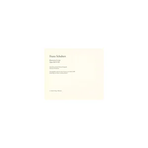Henle Verlag Schubert Klaviertrio Es-dur