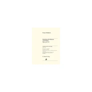 Henle Verlag Schubert Violinsonaten