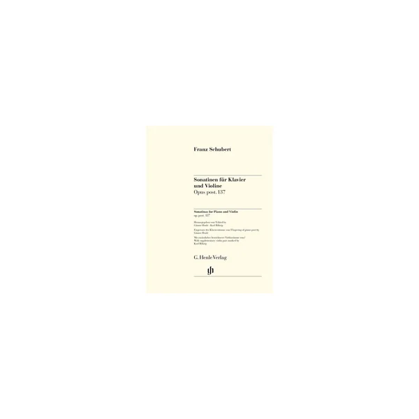 Henle Verlag Schubert Violinsonaten