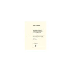 Henle Verlag Schumann Fantasiestücke Cello