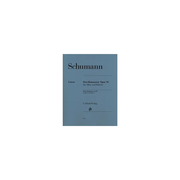 Henle Verlag Schumann Romanzen Oboe