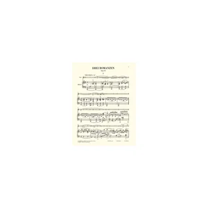 Henle Verlag Schumann Romanzen Oboe