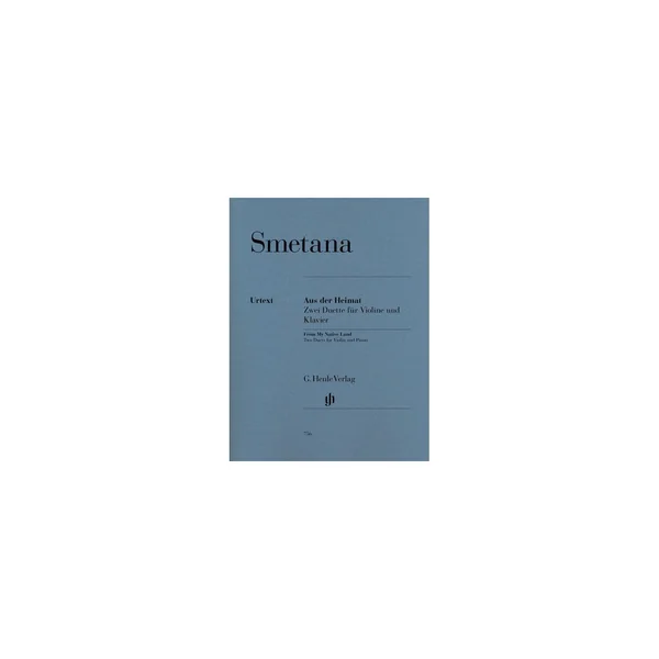 Henle Verlag Smetana Aus der Heimat